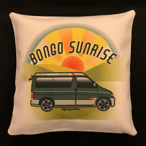 MyCamperVan Bongo cushion cover Sunrise design