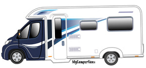 Bailey motorhome design by MyCamperVan