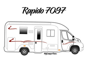 Rapido 7097 motorhome design by MyCamperVan